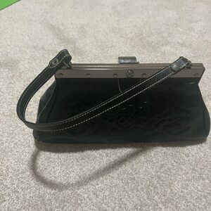Patricia Nash Italian Leather satchel handbag